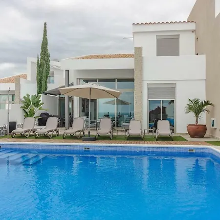 Isabella, Luxury With Heated Pool Ocean View In Adeje, Tenerife 别墅 阿德耶