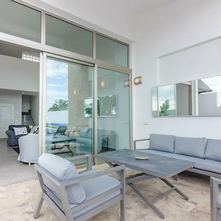 别墅 Isabella, Luxury With Heated Pool Ocean View In Adeje, Tenerife